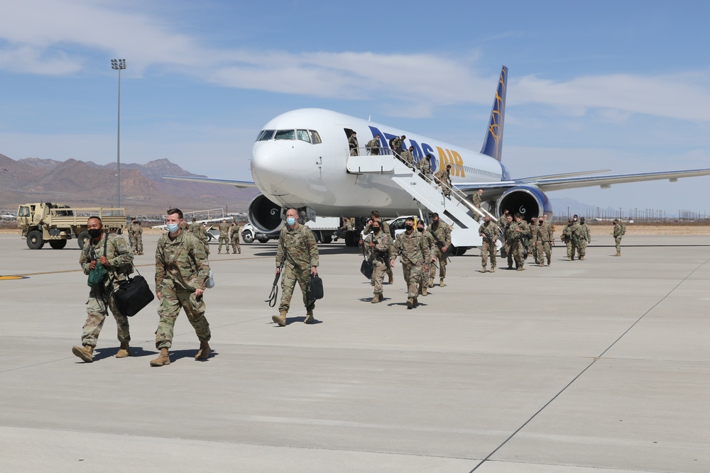 Iron Soldiers welcomed home to Fort Bliss after overseas deployment