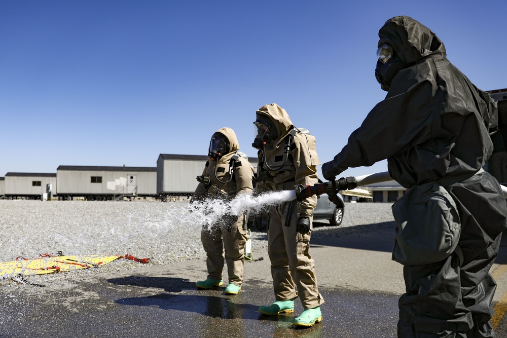 1st Marine Division CBRN trains at Guardian Centers