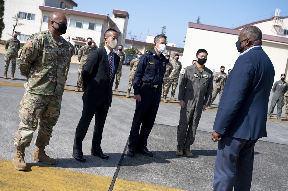 Secretary Austin Thanks U.S., Japanese Personnel for Operation Tomodachi