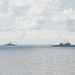 USS Bunker Hill PASSEX with Royal Australian Navy