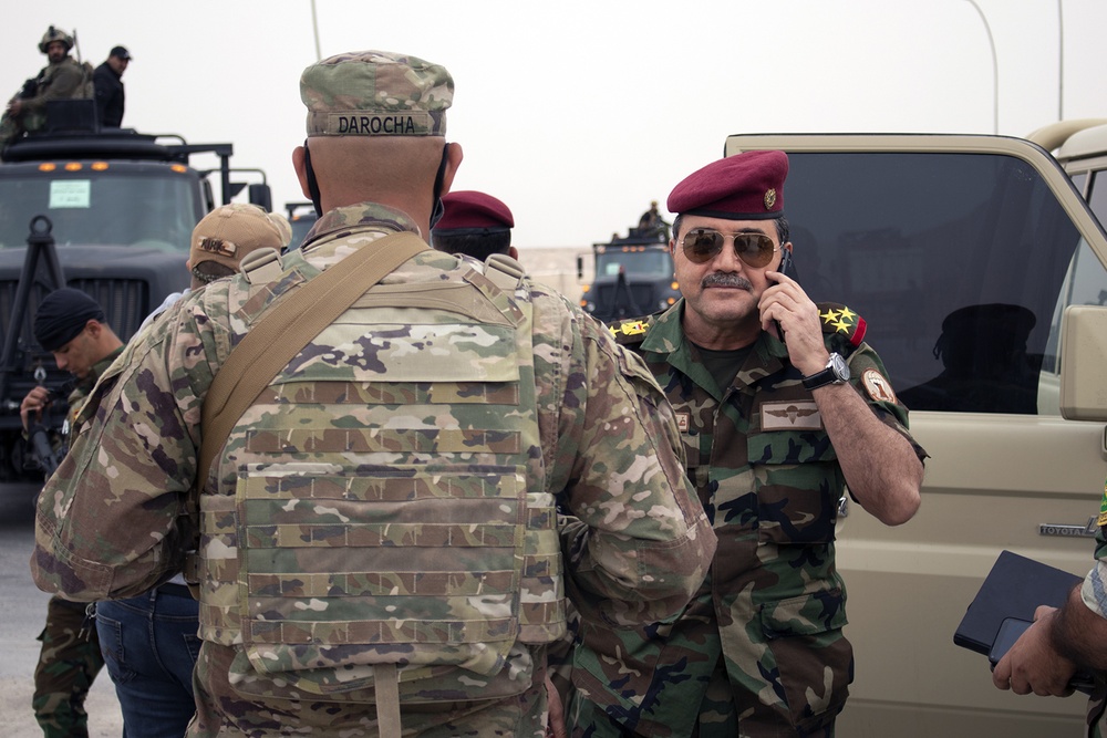 U.S. Counter-ISIS program equips Iraqi Ministry of Defense special forces