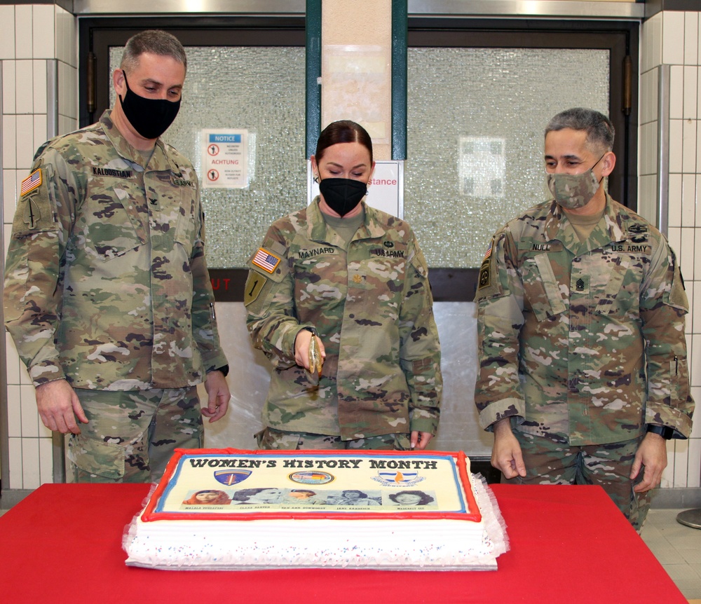 Women's History Month Ceremonial Cake Cutting