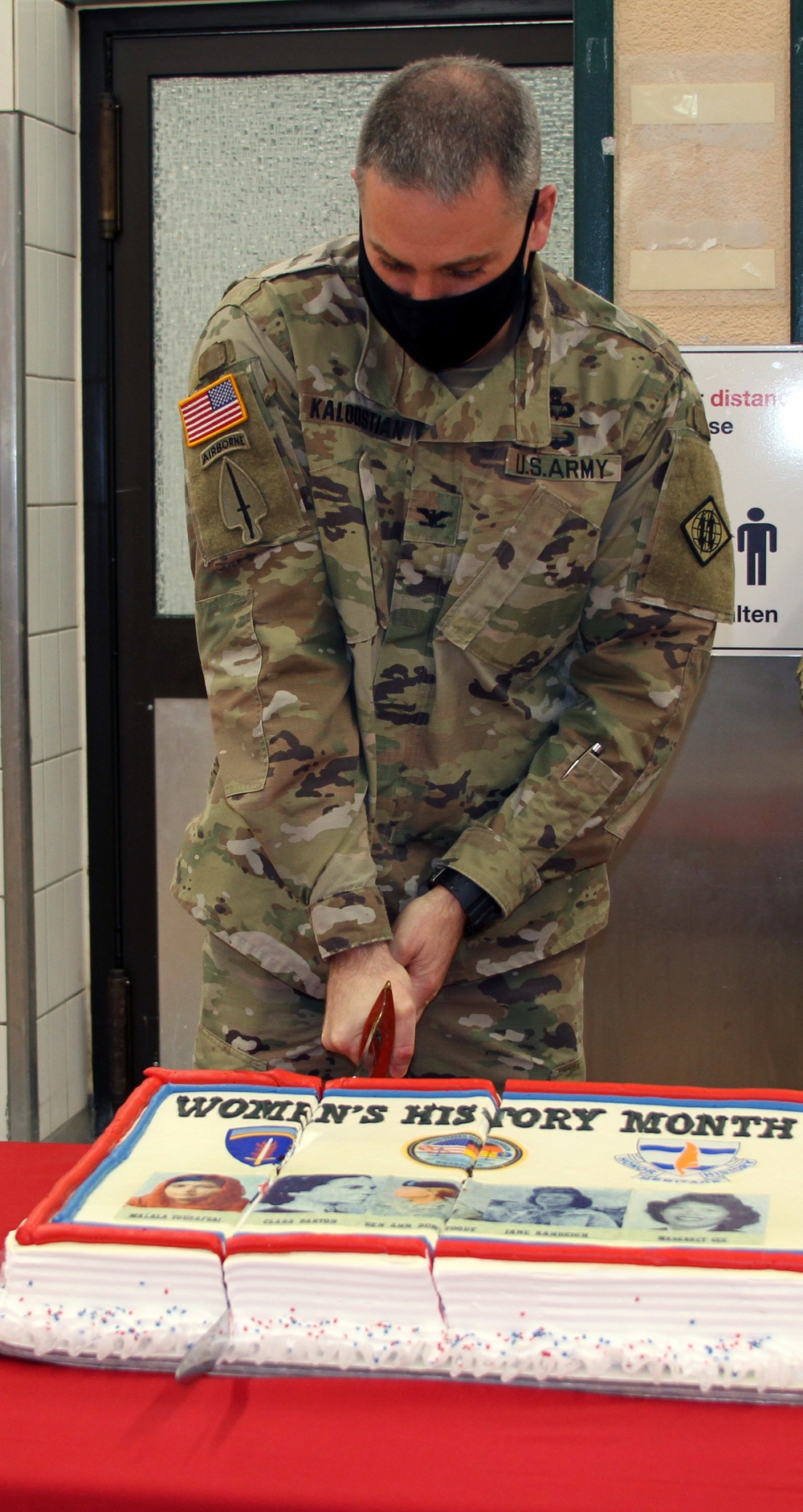 Women's History Month Ceremonial Cake Cutting