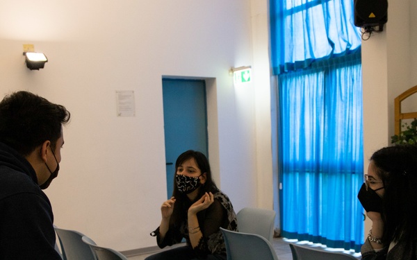 VP-46 Participates in COMREL event for Italian high schoolers