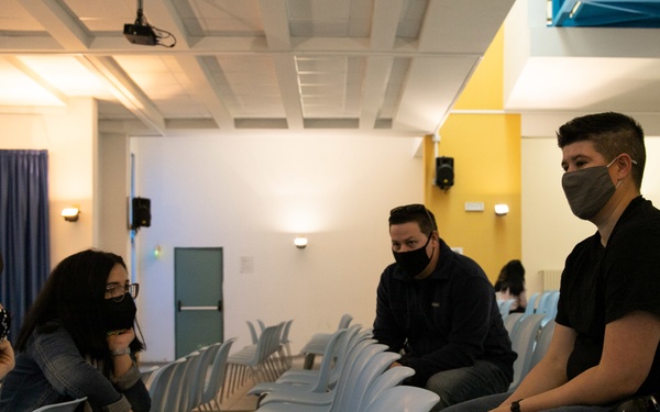 VP-46 Participates in COMREL event for Italian high schoolers