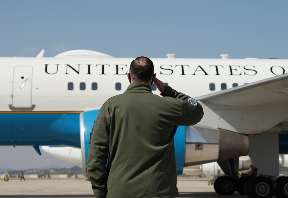 Secretary of Defense and Secretary of State visit Korea