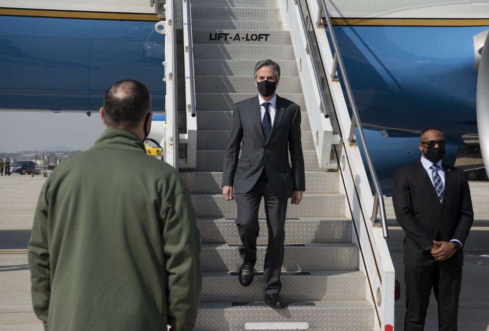 Secretary of Defense and Secretary of State visit Korea