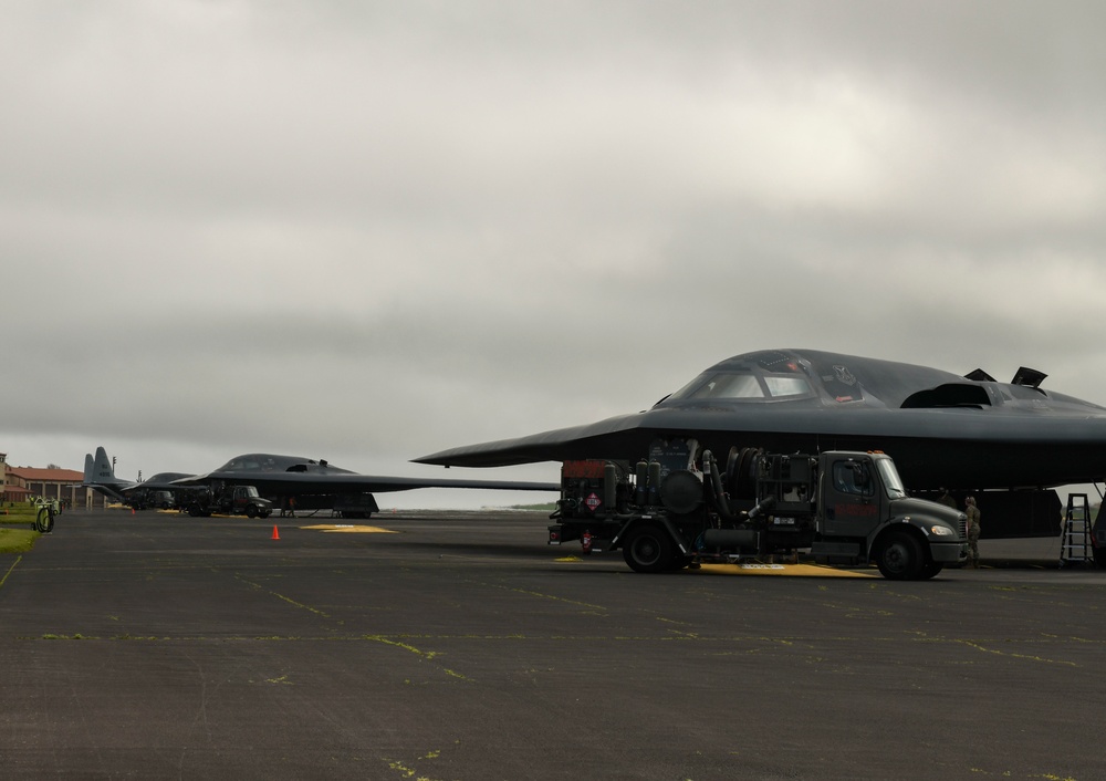 DVIDS Images B Spirit Arrives At Lajes Field Azores Image Of