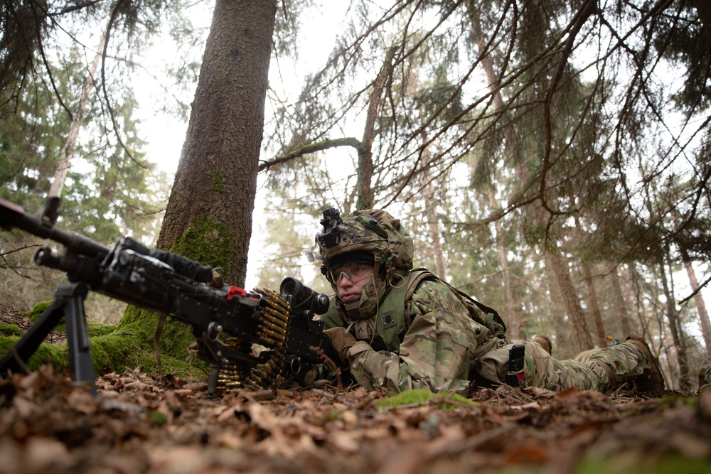 173rd Airborne Brigade trains at Hohenfels