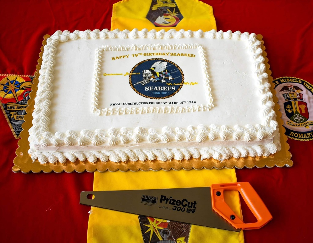 Seabee Birthday aboard NSF Deveselu