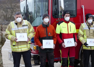Ready to help:  Hohenfels emergency response crew recognized for rescue efforts