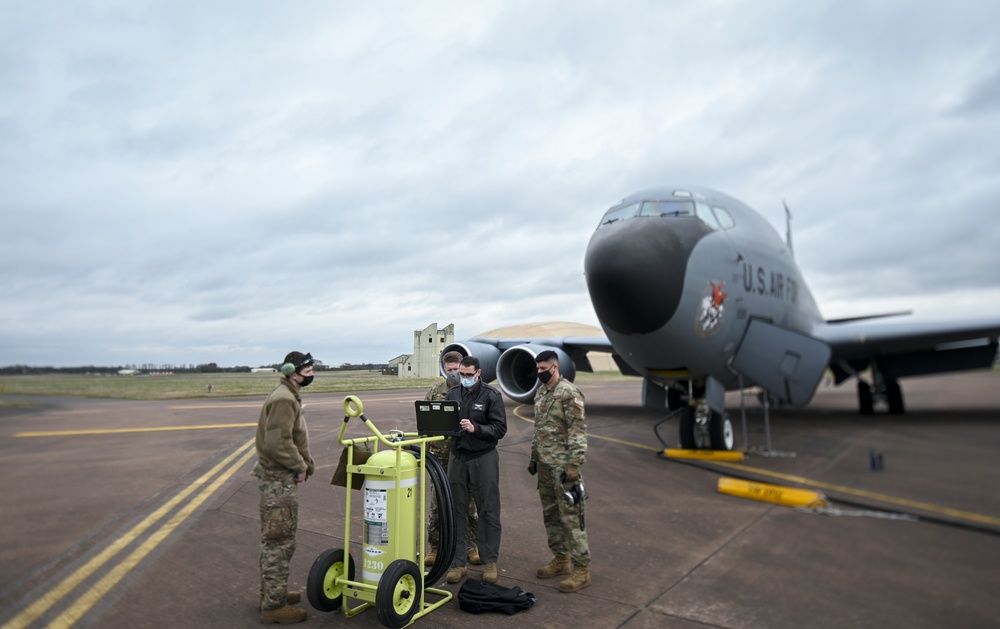 100th ARW supports exercise Baltic Trident from RAF Fairford