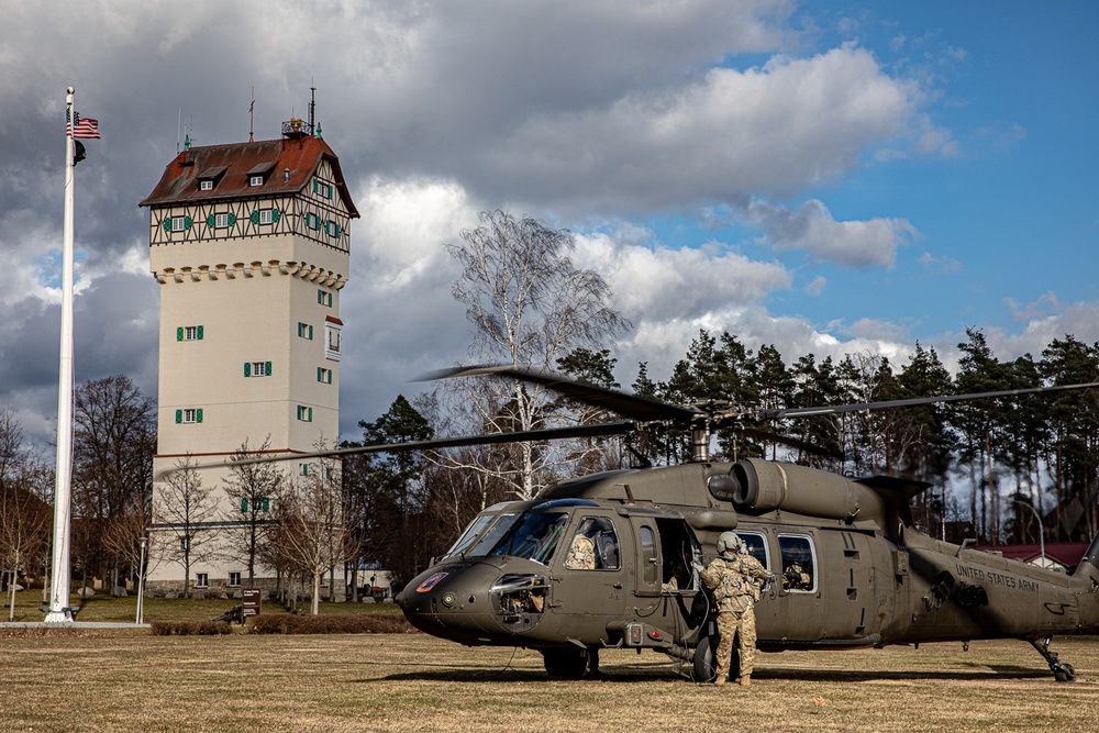 Combined Arms Center commander visits Grafenwoehr