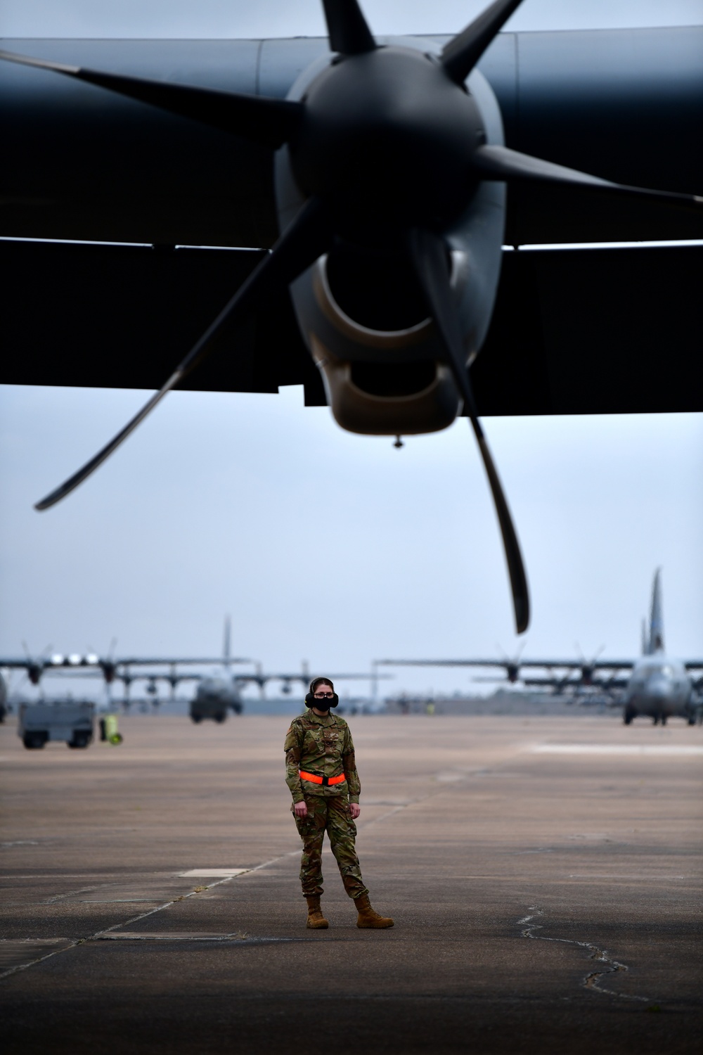 All-female C-130J crew commemorates Women's History Month