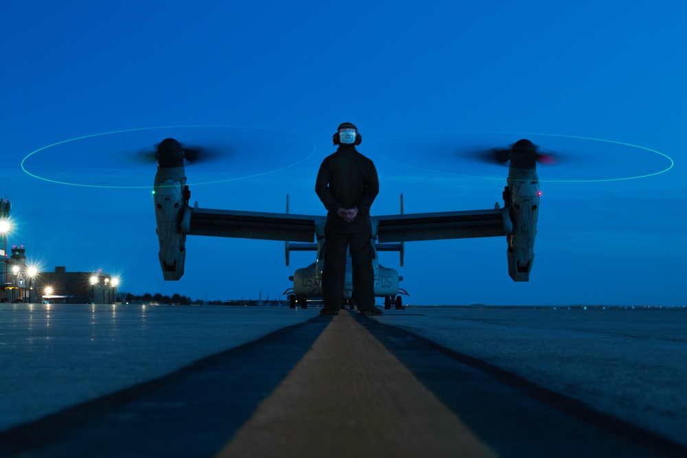 V-22 Osprey Exercise at Peterson AFB