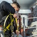 GHWB Sailors Work at Extreme Heights