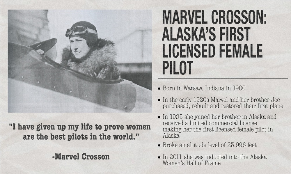 Marvel Crosson: First Licensed Pilot in Alaska