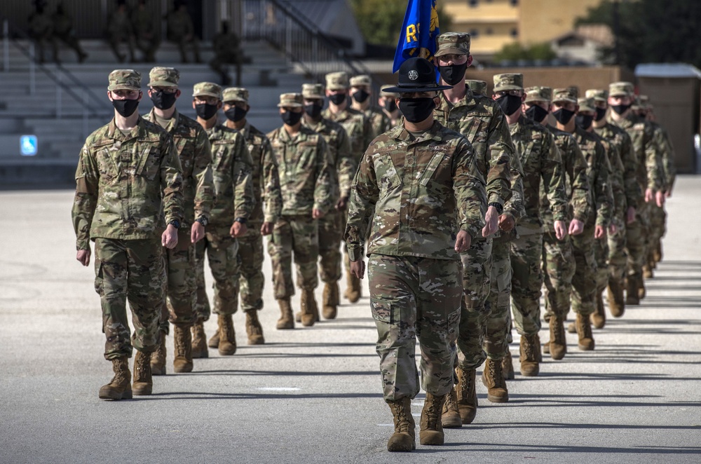U.S. Air Force Basic Military Training Graduation and Coining Ceremony