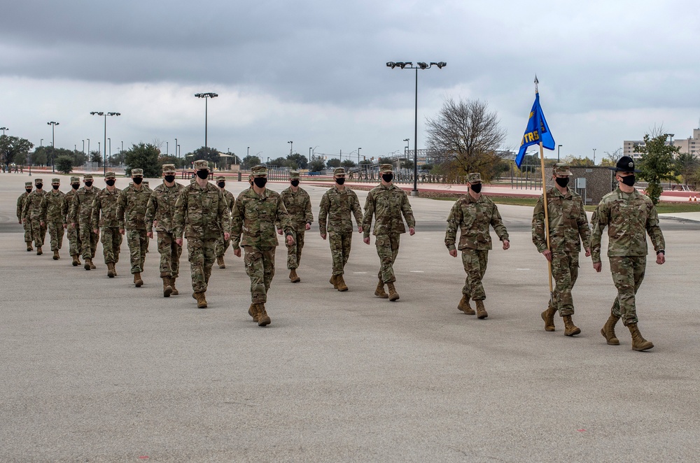 U.S. Air Force Basic Military Training Graduation and Coining Ceremony