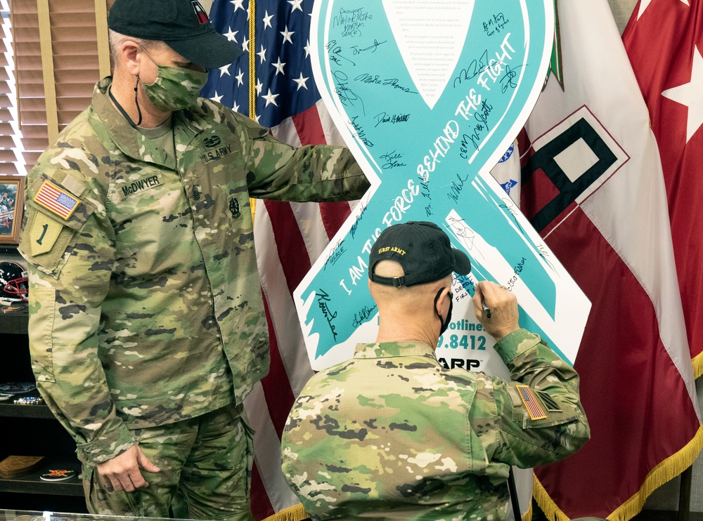 DVIDS Images First Army Command Team Supports SAAPM Image Of