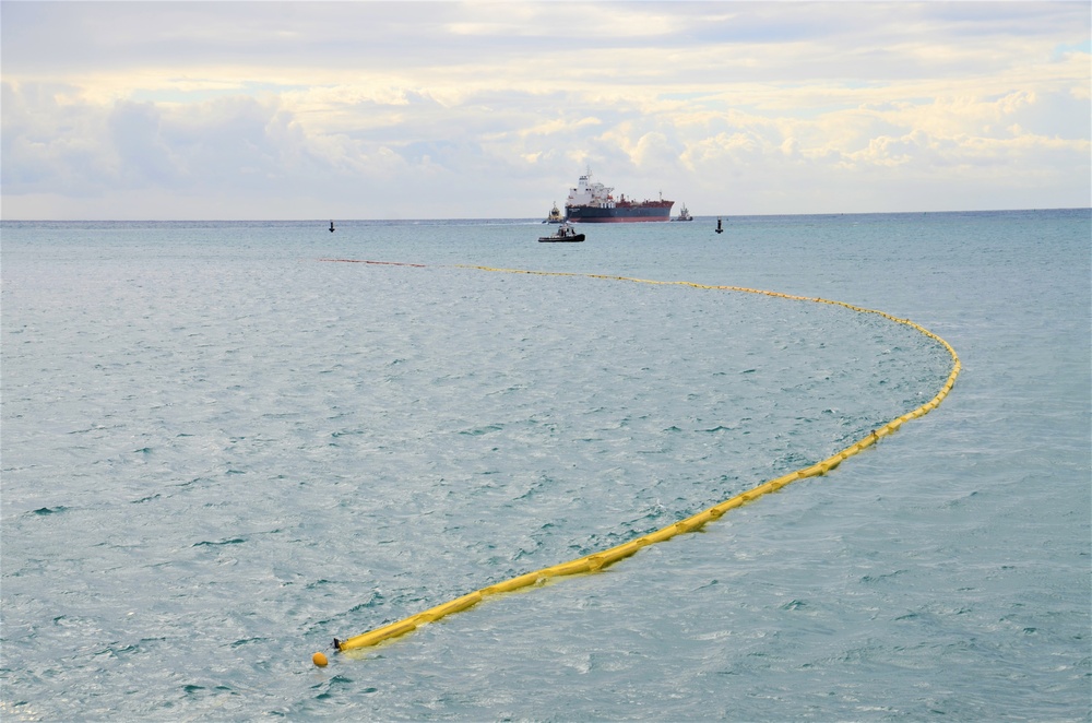 Coast Guard, federal, local agencies conduct oil spill response exercise at the Limetree Bay refinery in St. Croix, U.S. Virgin Islands