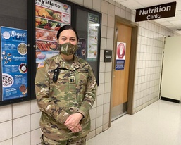 Army dietitian shares her role supporting the COVID-19 fight