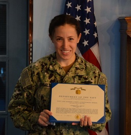 Naval Submarine School Lieutenant Named Officer Instructor of the Year