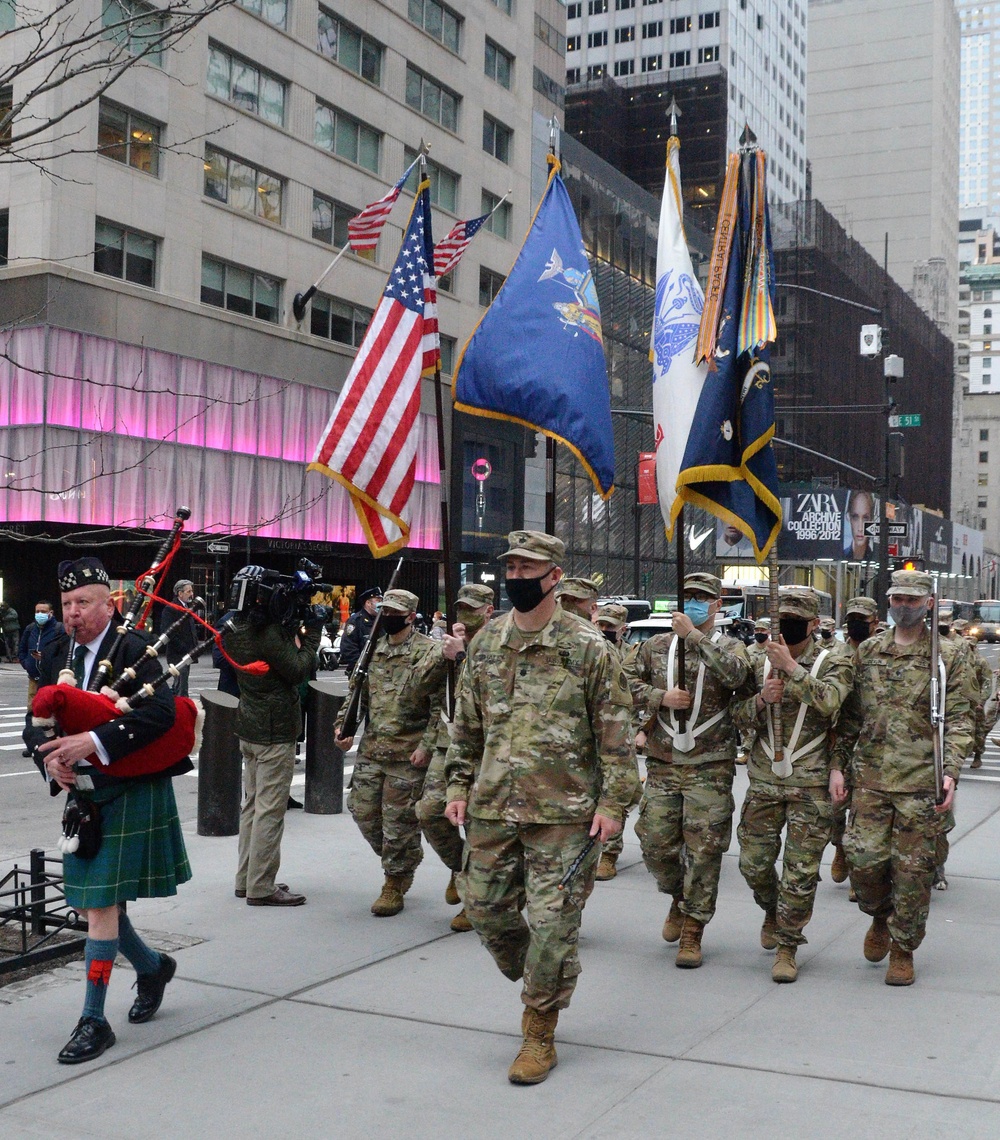 69th infantry Marks St. Patrick's Day