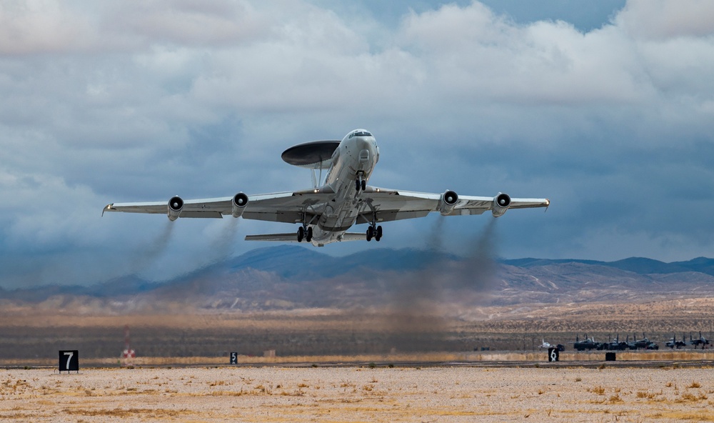 NATO AWACS provides ‘eyes in the sky’ during Red Flag 21-2 at Nellis