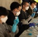 Cal Guard Soldiers and Airmen support community vaccination site in Long Beach