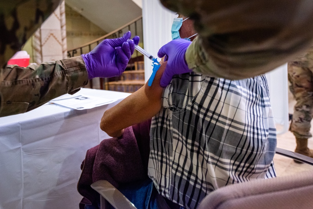 FEMA Opens Community Vaccination Center in Trenton
