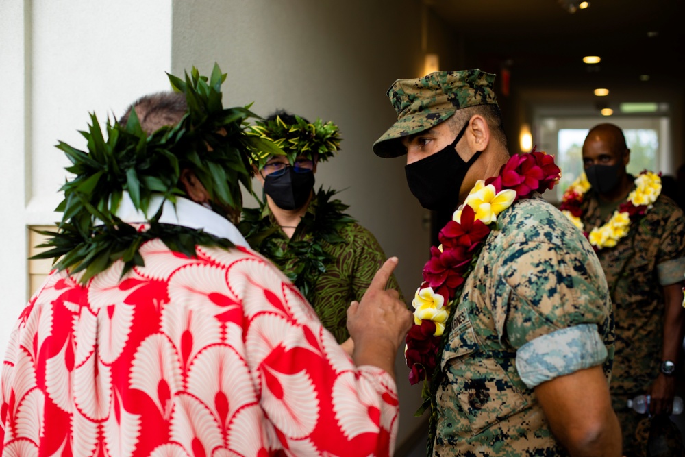 Fairway Inn Official Opening Ceremony, Marine Corps Base Hawaii