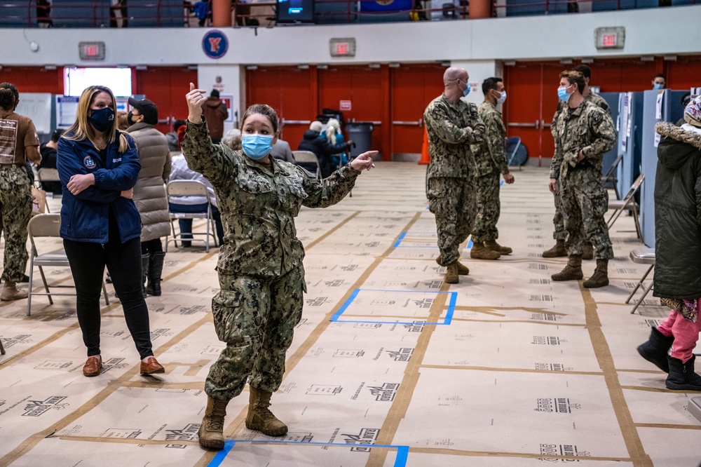 FEMA Opens NY CVC at York College