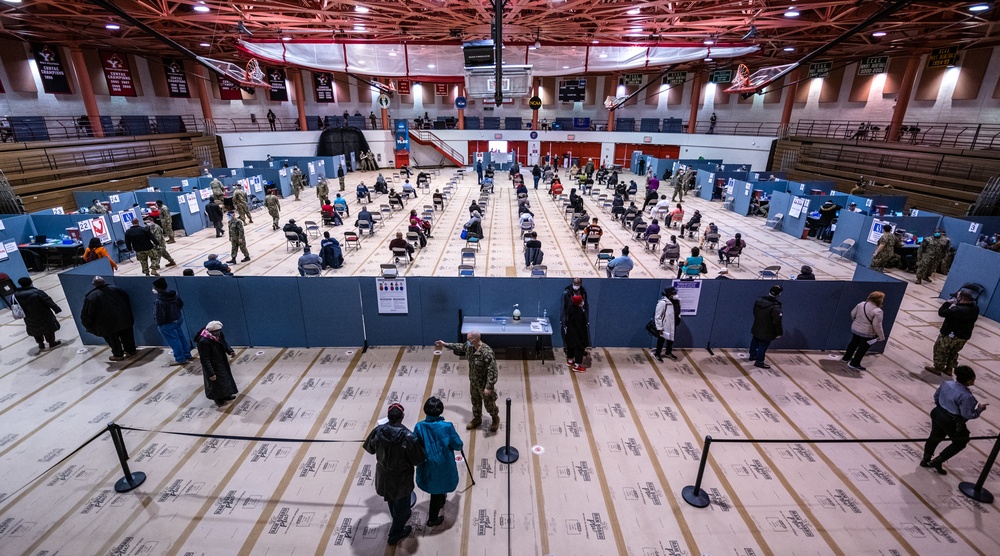 FEMA Opens NY CVC at York College