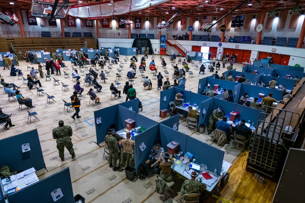 FEMA Opens NY CVC at York College