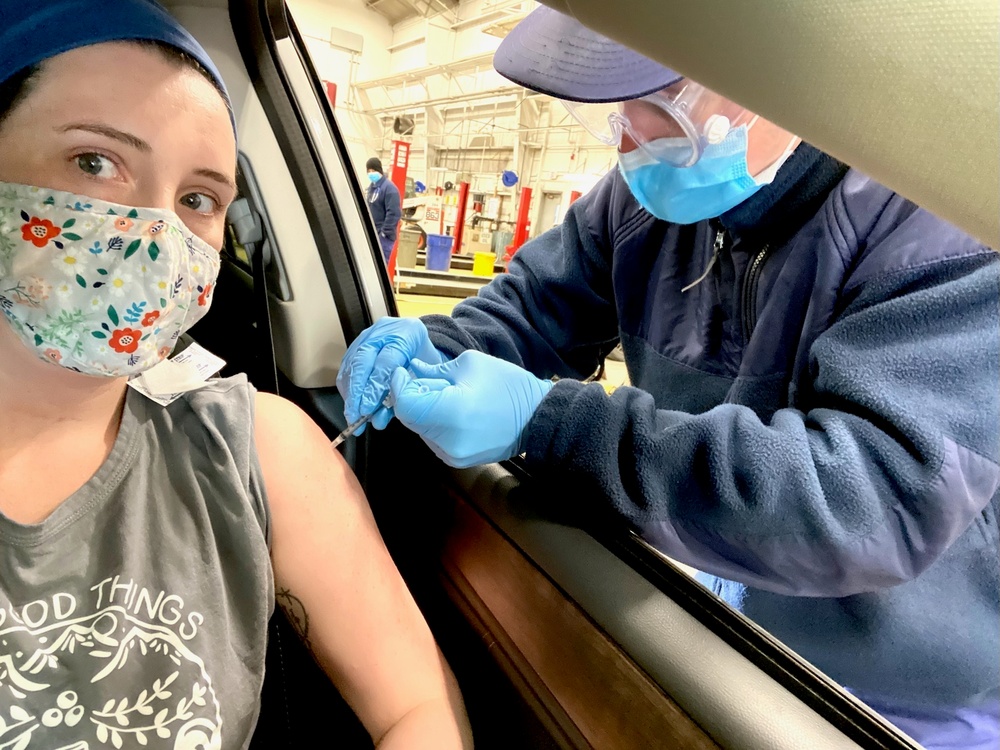 Coast Guard 17th District personnel receive COVID-19 vaccine