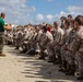 Charlie Company, 1st Recruit Training Battalion Conduct Bayonet Assault Course