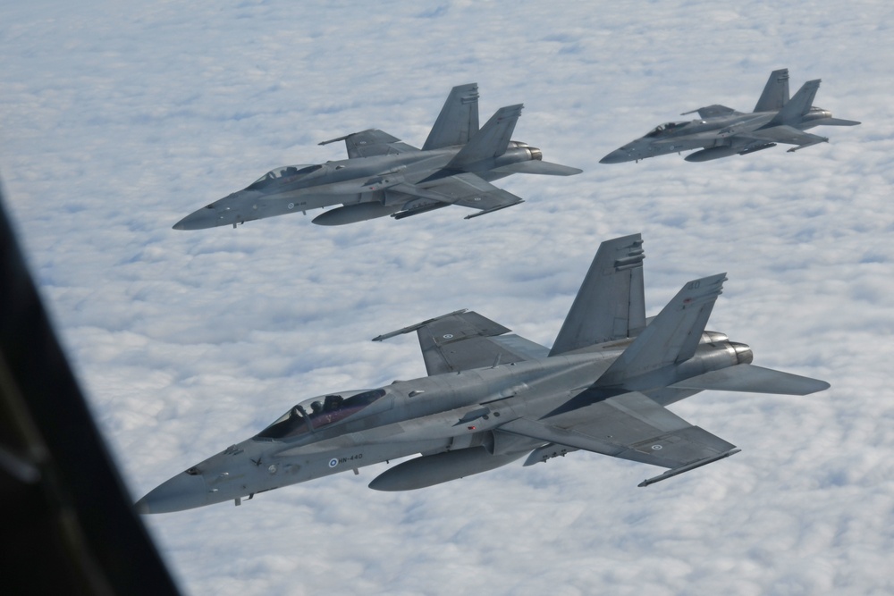 100 ARW supports aircraft over Estonia, Finland during exercise Baltic Trident