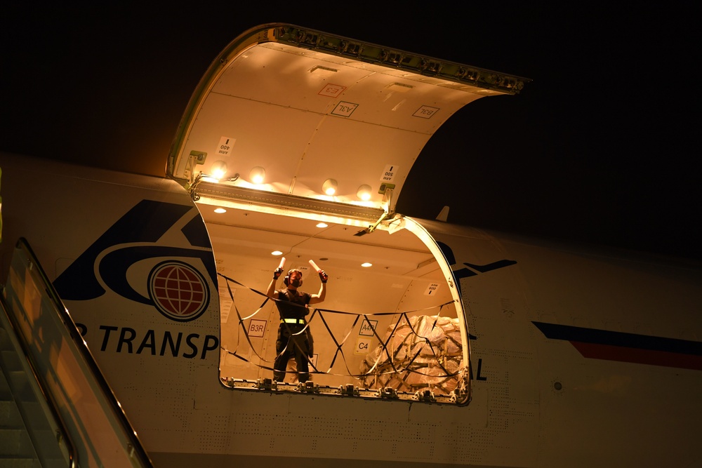 Vaccines Arrive in Diego Garcia