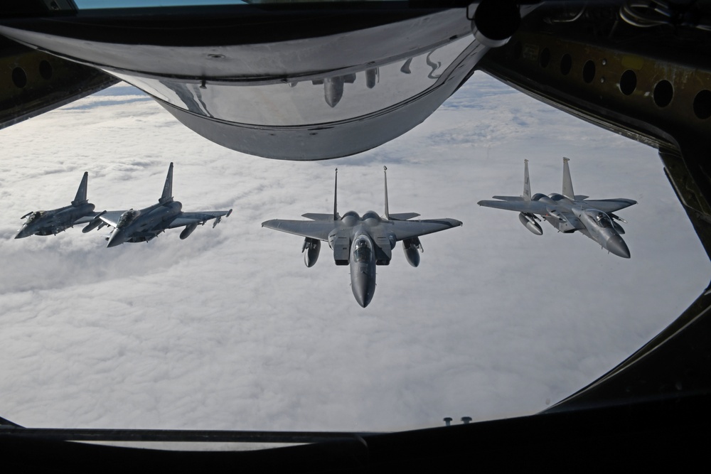 100 ARW supports aircraft over Estonia, Finland during exercise Baltic Trident