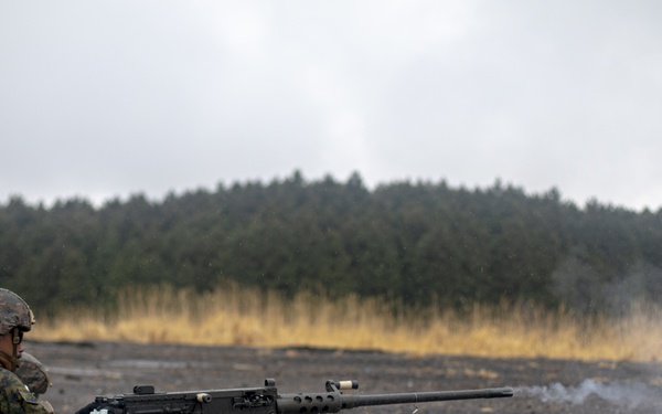 Echo Battery conducts small arm and crewserved weapons range