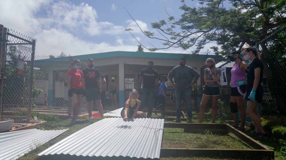 Andersen Airmen rebuild pet shelters