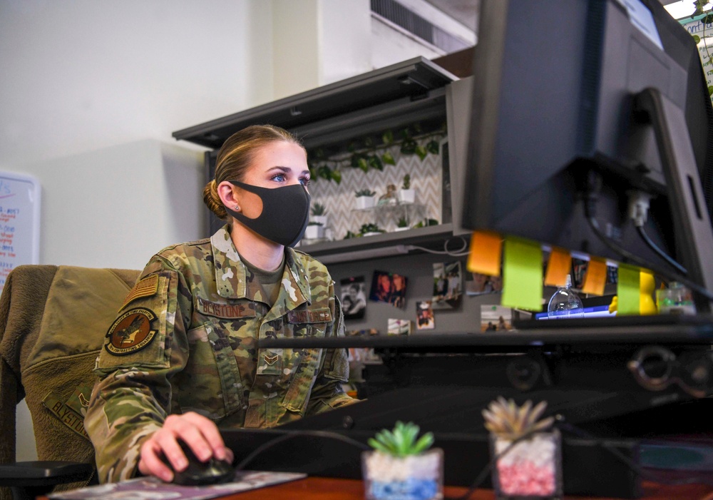 A1C Kyra Blystone Airman of the Week