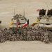 U.S. Soldiers Of Task Force Iron Castle and Task Force Spartan collaborate with Kuwaiti Land Forces (KLF) for the celebration of the 30th anniversary of Kuwait’s Liberation Day and Operation Desert Storm.