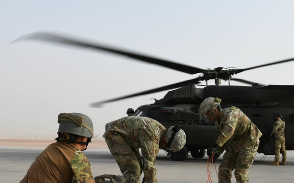 PSAB POL Airmen perform Army FARP