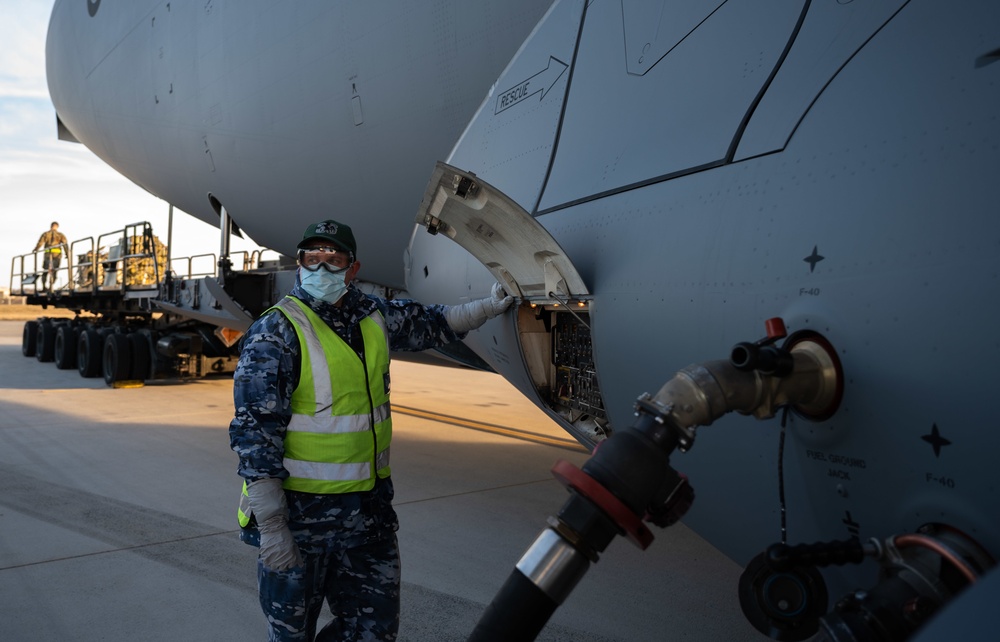 Dover Airmen support Royal Australian Air Force