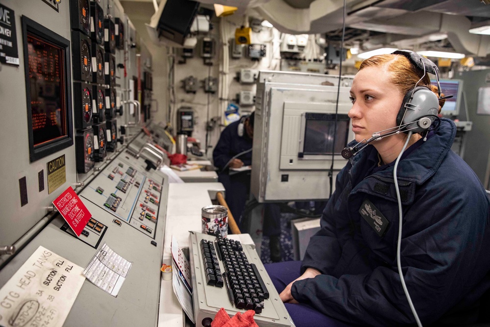 USS Porter Returns To Rota, Spain