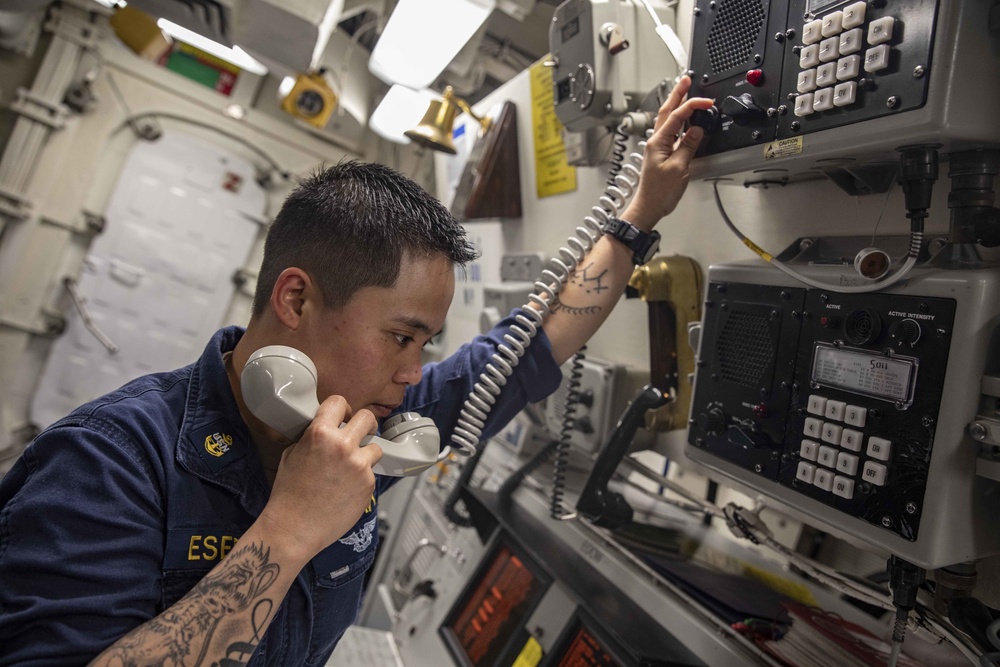 USS Porter Returns To Rota, Spain