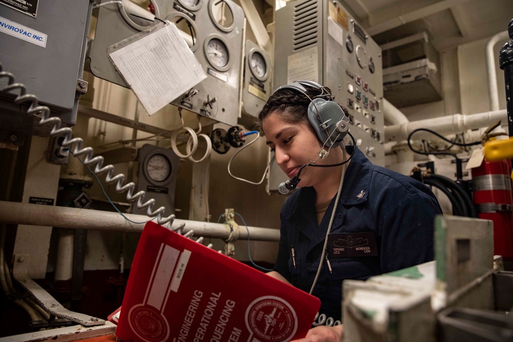 USS Porter Returns To Rota, Spain