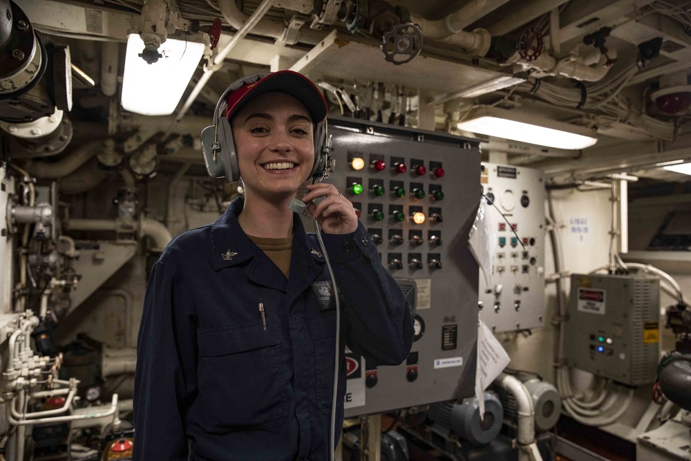 USS Porter Returns To Rota, Spain